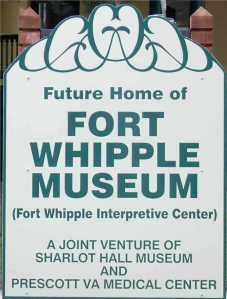 Fort Whipple Museum Sign